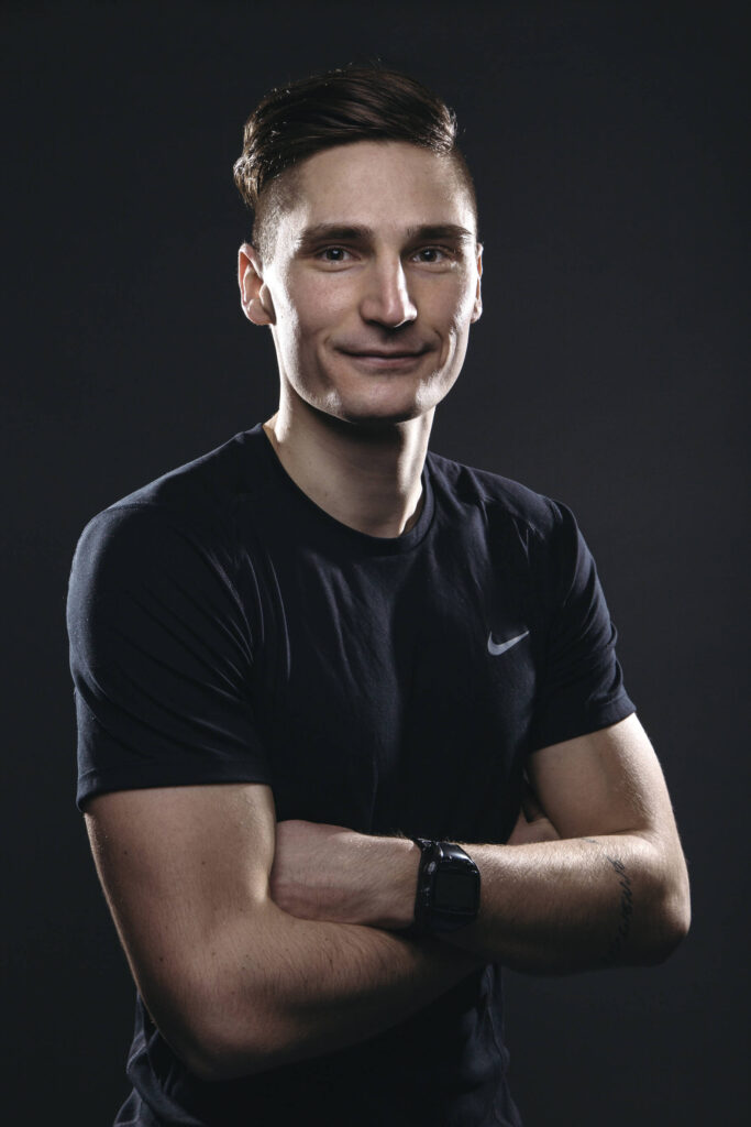a portrait photo of a performance coach Primoz Kirn
